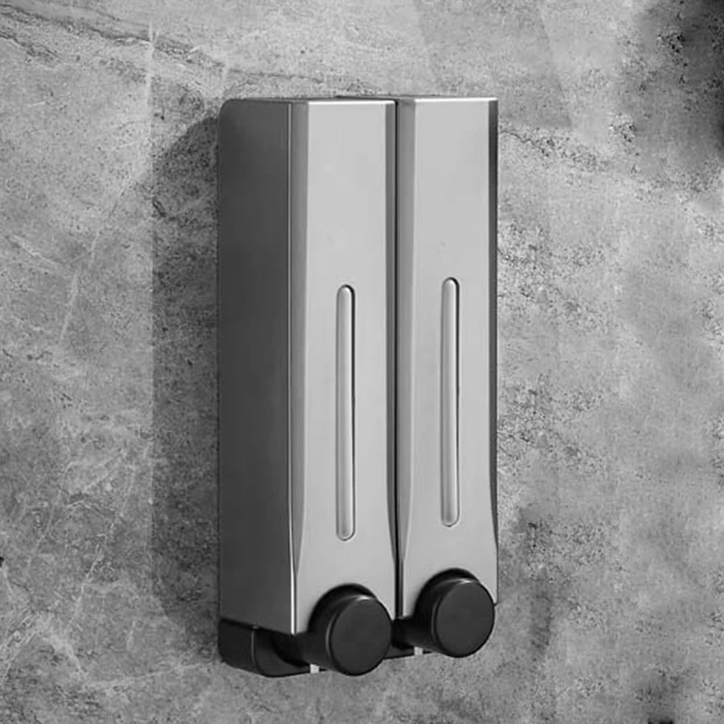 500ML Soap Dispenser Wall Mounted Shower Soap Dispenser Shower Gel Detergent Dispenser for Bathroom Accessories - Image 4